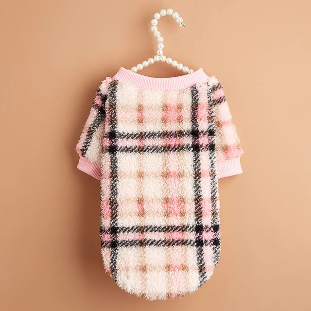 Bohemian Winter Hoodie voor Kleine Honden – Warm en Stijlvol