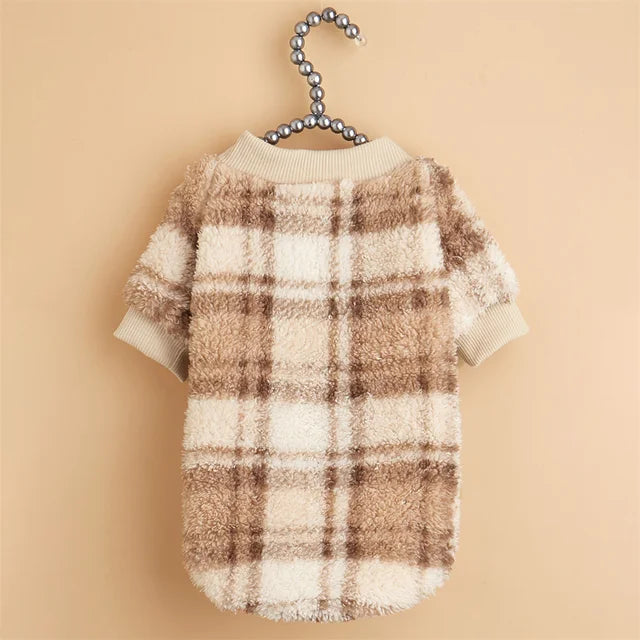 Bohemian Winter Hoodie voor Kleine Honden – Warm en Stijlvol