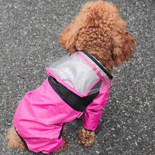 The Dog Face Hond Regenjas Jumpsuit - Waterdicht!