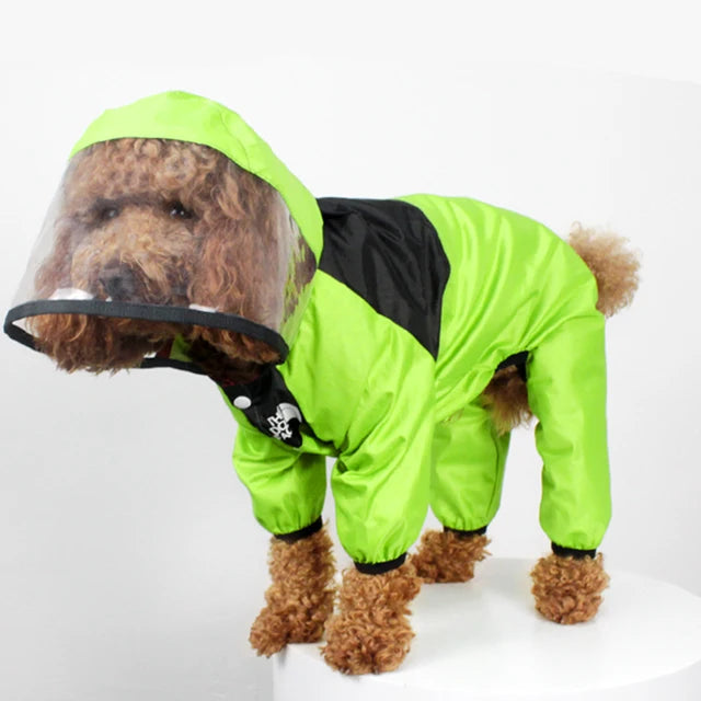 The Dog Face Hond Regenjas Jumpsuit - Waterdicht!