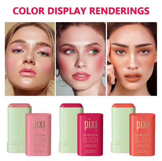 Pixi 3in1 Blush Stick Zijdeachtige Blush Matte Contour
