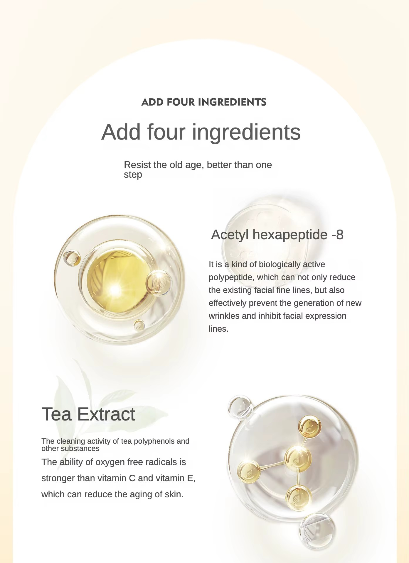 Hyaluronzuur & Peptide Whitening Serum – Verheldert, Vermindert Donkere Vlekken & Fijne Lijntjes, Hydrateert en Krimpt Poriën