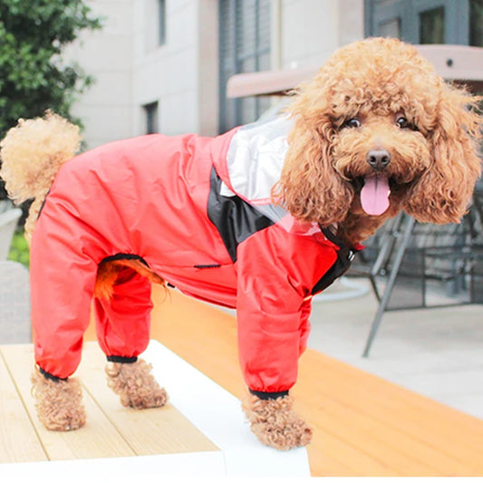 The Dog Face Hond Regenjas Jumpsuit - Waterdicht!
